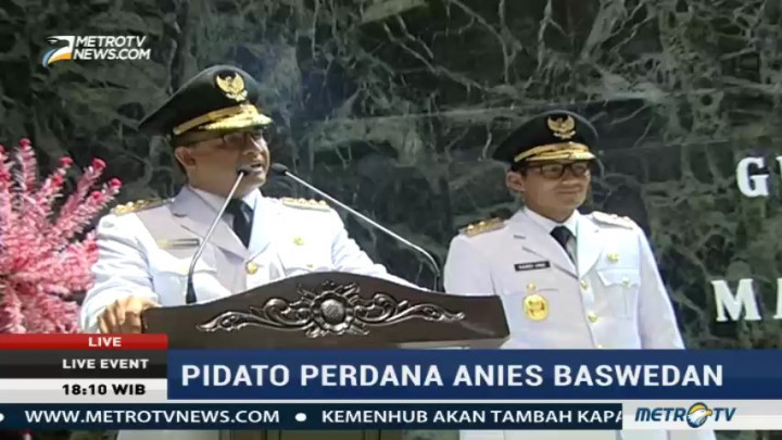 Anies Sampaikan Terima Kasih pada Djarot, Ahok dan Jokowi