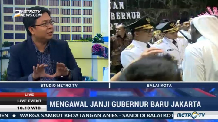 Makna Pidato Perdana Anies Sebagai Gubernur