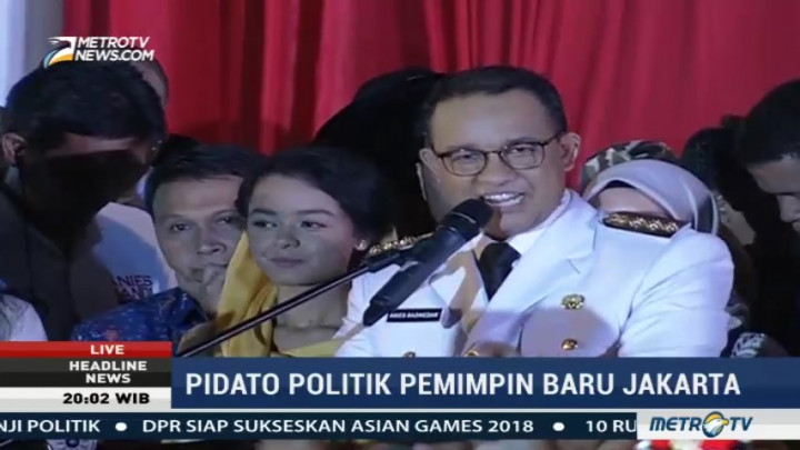 Anies Ingin Kolaborasi dengan Warga untuk Membangun Jakarta