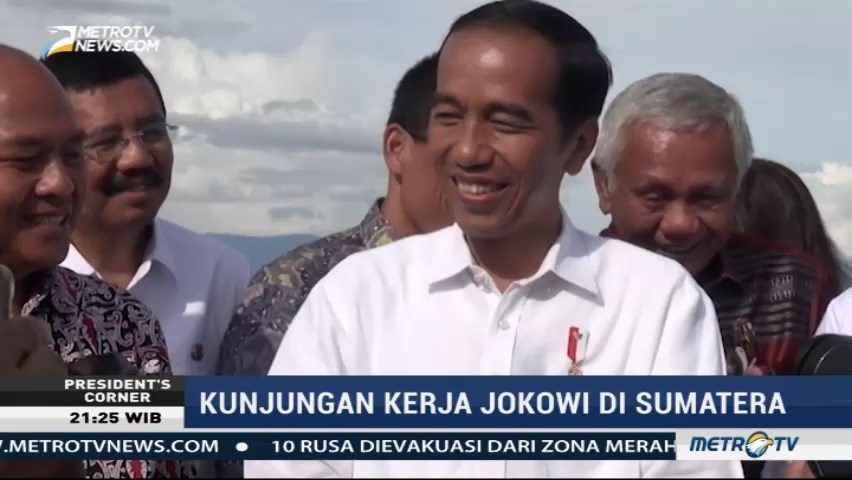 Kunker di Sumatera, Jokowi Tinjau Infrastruktur Hingga Kunjungi Calon Besan