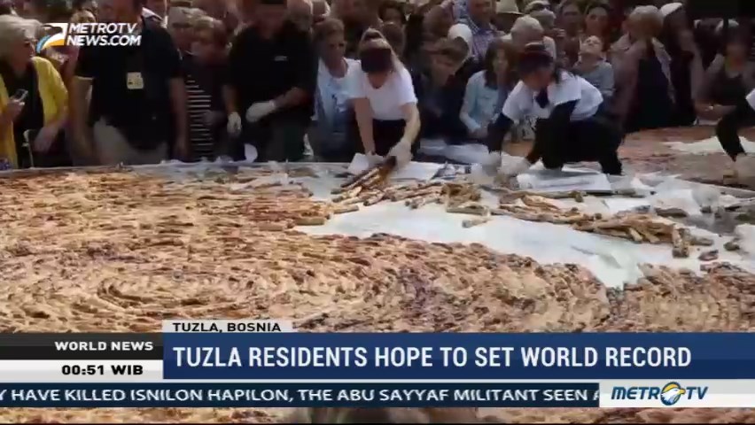 Tuzla Residents Hope To Set World Record