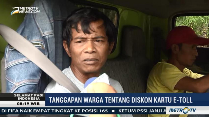 Sopir Truk Mengaku Kesulitan Isi Saldo e-Toll