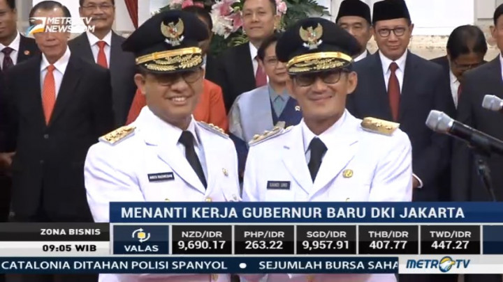 Menanti Kerja Gubernur Baru DKI Jakarta