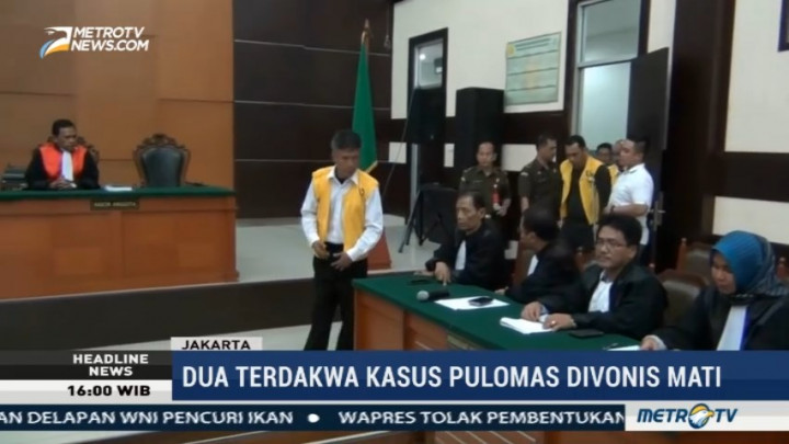 Dua Pelaku Pembunuhan di Pulomas Divonis Hukuman Mati
