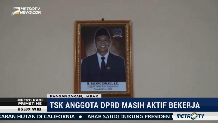 Anggota DPRD Pangandaran Penimbun BBM Masih Aktif Bekerja