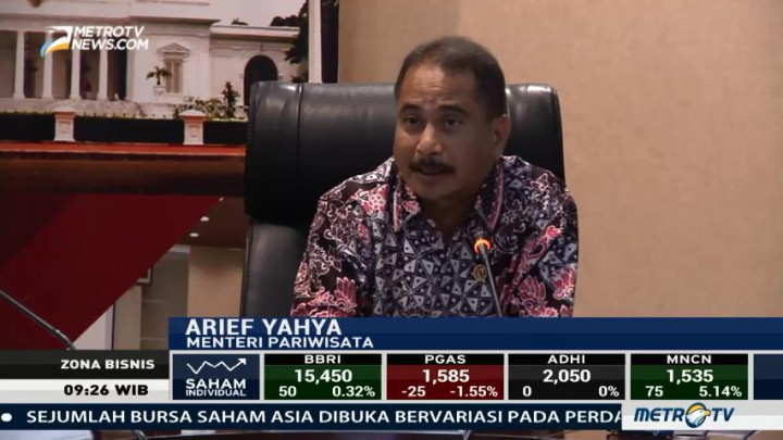 Pariwisata Diproyeksi Menjadi Penghasil Devisa Terbesar di 2019