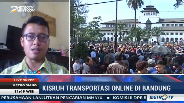 Regulasi Transportasi Online Dinilai Harus Setingkat UU
