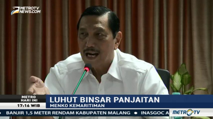 Luhut: Tak Ada Alasan untuk Tidak Melanjutkan Reklamasi