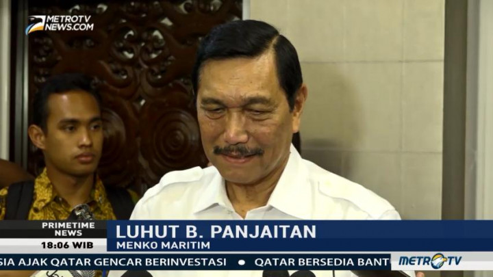 Luhut: Anies-Sandi Mangkir Saat Pembahasan Reklamasi