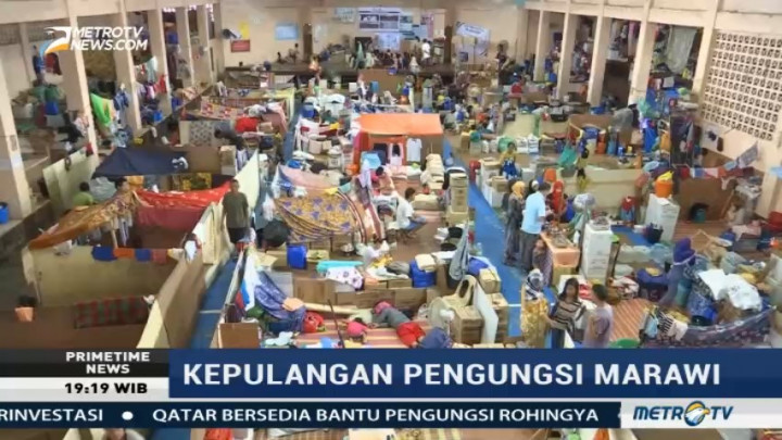 Pengungsi Bahagia Marawi Bebas dari Teroris