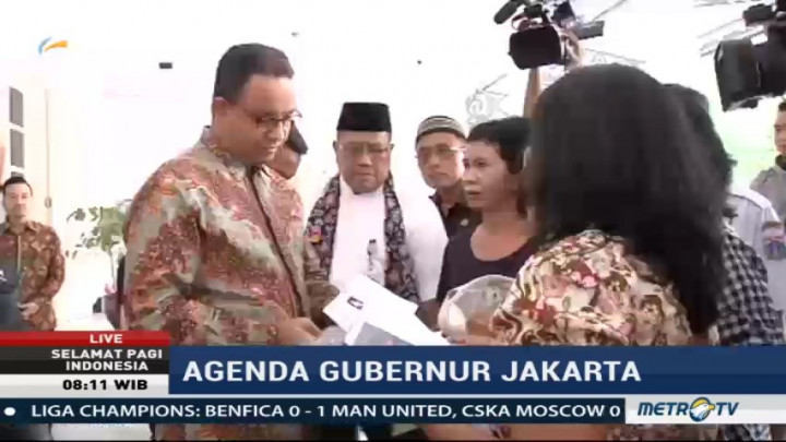 Anies Terima Keluhan Banjir dari Warga