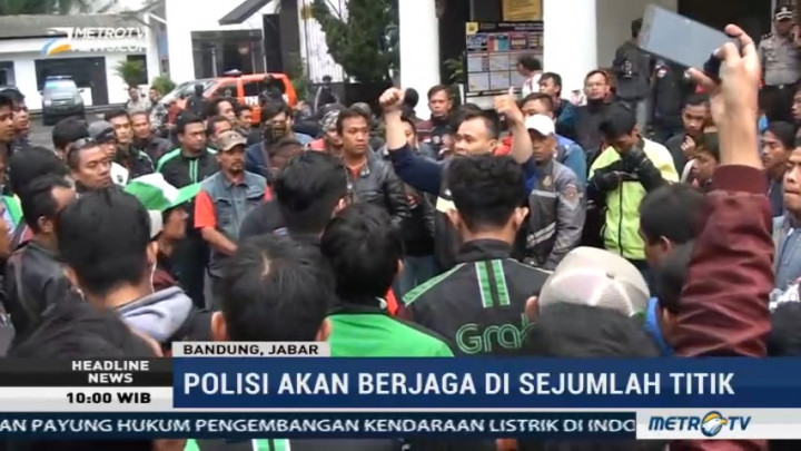 Angkutan Online Dirusak, Polisi akan Jaga Ketat Sejumlah Titik di Bandung