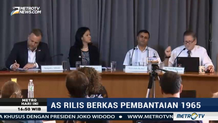 HRW Sambut Baik Langkah AS Rilis Berkas Tragedi 1965