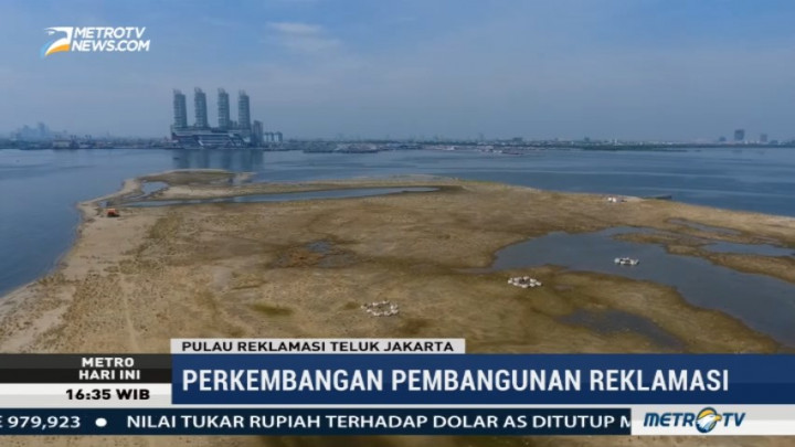 Aktivitas Pembangunan Tak Terlihat di Pulau G