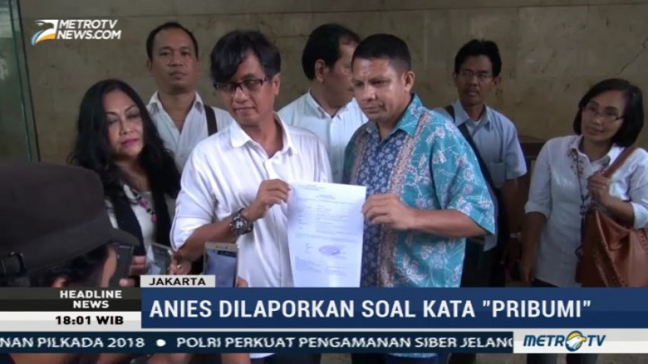 Lagi, Anies Dipolisikan Terkait Pidato 'Pribumi'