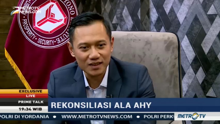 AHY Ajak Ahok Rekonsiliasi