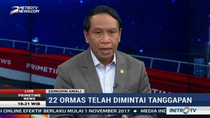 Perppu Ormas Diharapkan tak Divoting dalam Paripurna