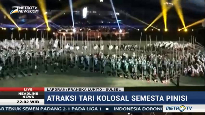 Mapping Multimedia Meriahkan Perayaan HUT Sulsel ke-348