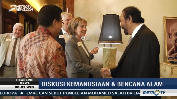 Surya Paloh Terima Kunjungan Pimpinan Lions Club International