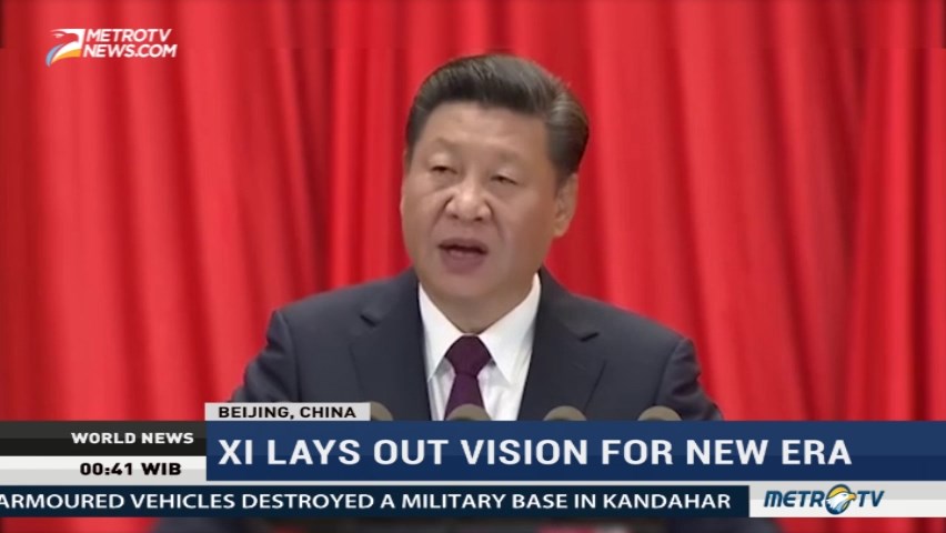 Xi Jinping Lays Out Vision for New Era