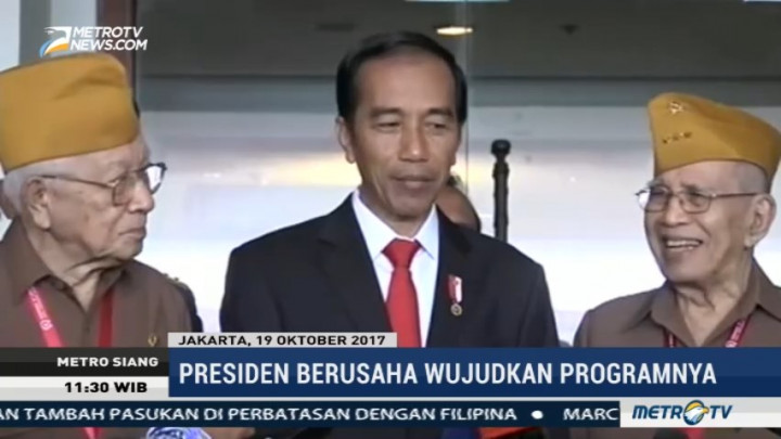 Tiga Tahun Pemerintahan, Jokowi: Silahkan Masyarakat yang Menilai