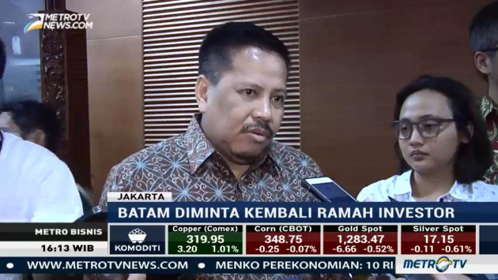 Ini Pekerjaan Rumah Kepala Baru BP Batam