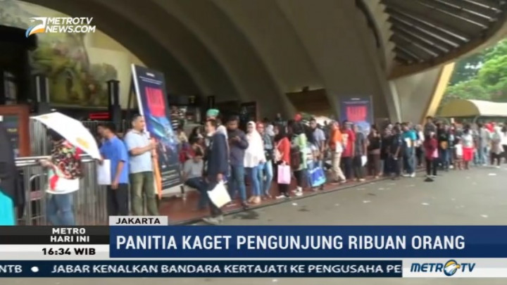 Panitia Kaget Pengunjung Stan Perekaman KTP-el Membludak