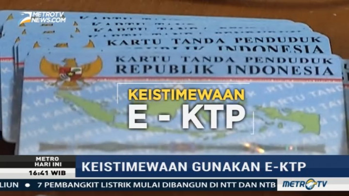 Keistimewaan Gunakan KTP-el