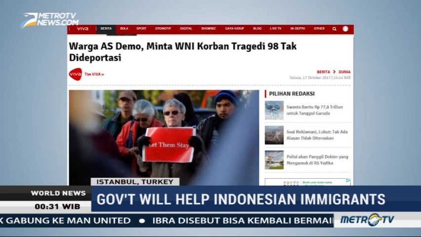 Government Will Help Indonesian Immigrants in US