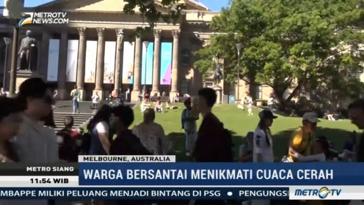 Bersantai di Ruang Terbuka Hijau Melbourne