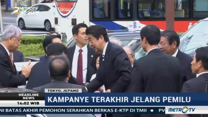 Shinzo Abe Kembali Jadi Unggulan di Pemilu Jepang
