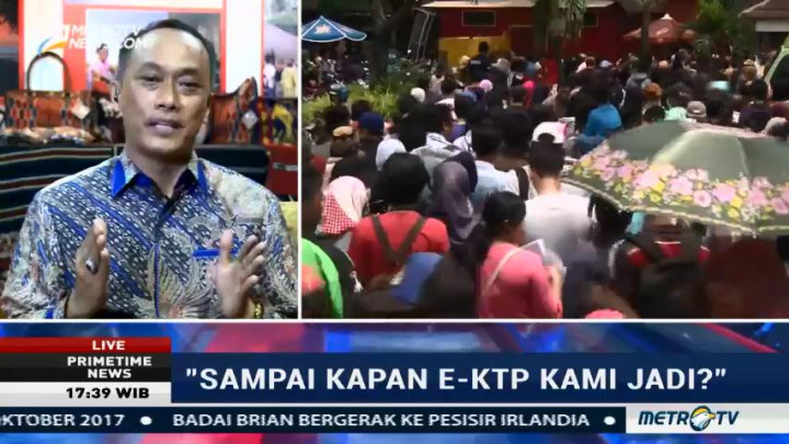 Pendaftar KTP-el di TMII Capai 12 Ribu Orang