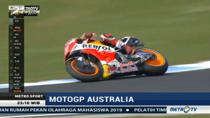 Marquez Start Terdepan di MotoGP Australia