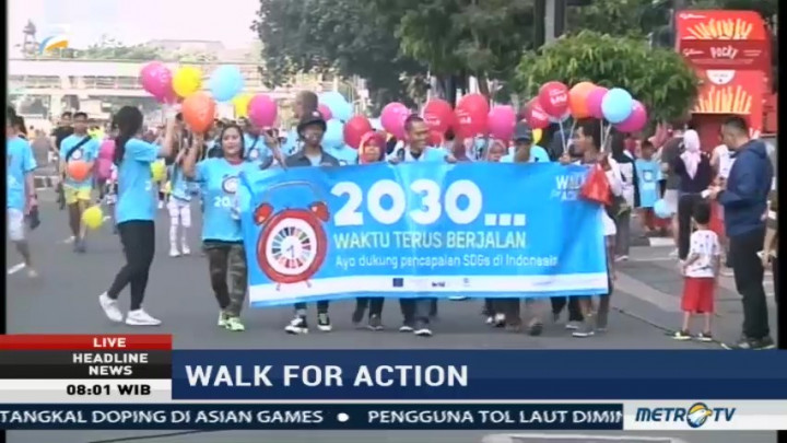 Koalisi Perempuan Gelar Walk For Action Sosialisasikan SDGs