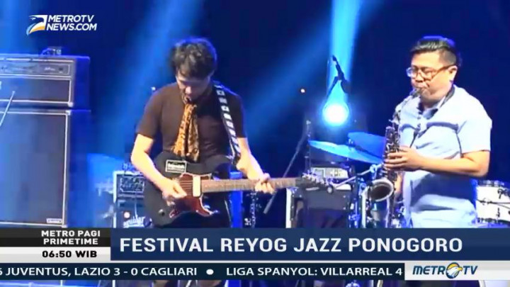Kemeriahan Festival Reyog Jazz Ponorogo