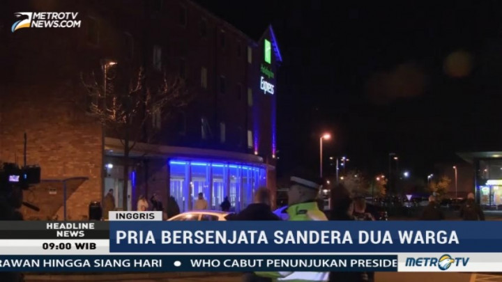 Polisi Tangkap Pria Penyandera Dua Pegawai di Inggris