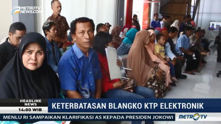 Kurangnya Blangko, Pengurusan KTP-el di Grobogan Terkendala