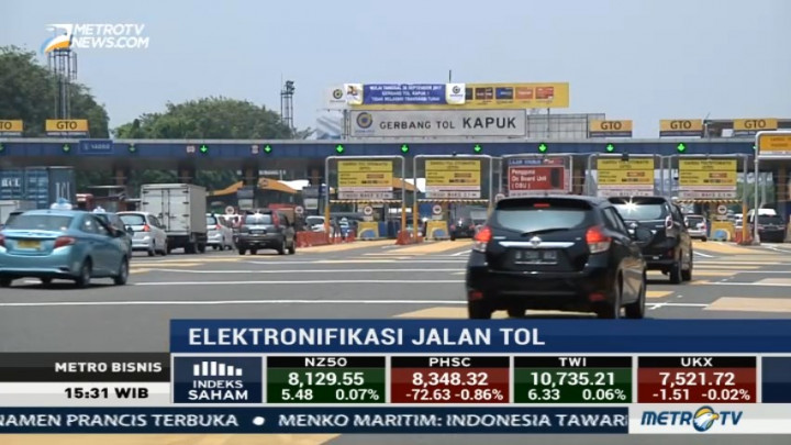 BI: Elektronifikasi Jalan Tol Capai 88%