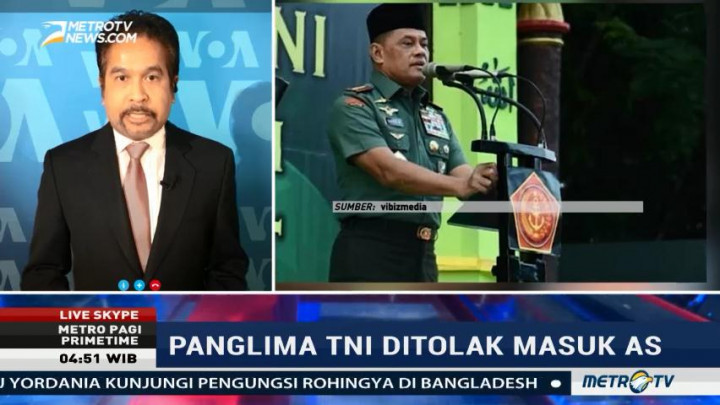 Pemerintah AS Sampaikan Empat Permintaan Maaf soal Panglima TNI Ditolak