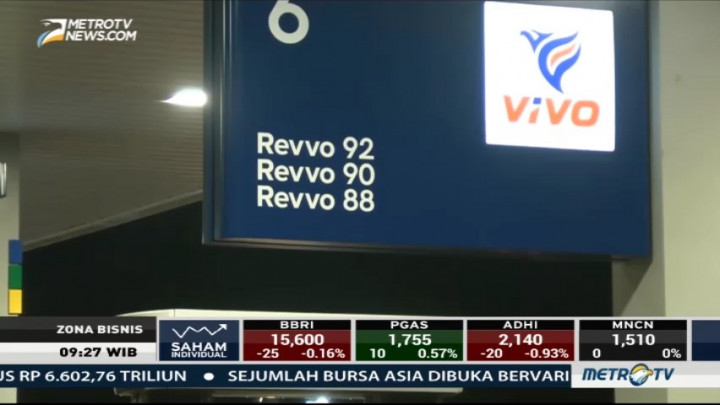 SPBU Vivo Ramaikan Pasar BBM Tanah Air