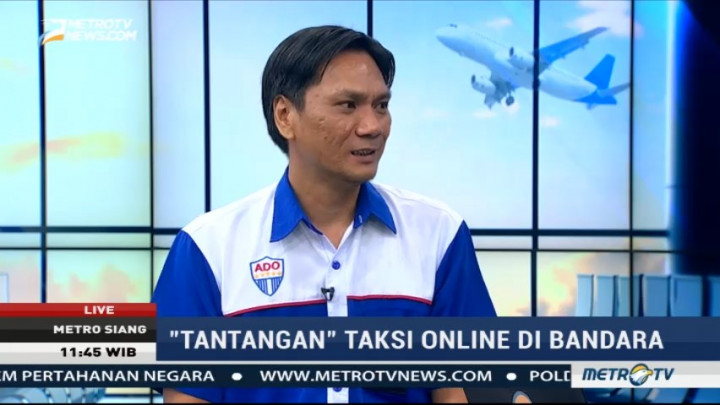 Tantangan Taksi Online di Bandara