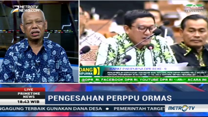 Azyumardi Azra Menilai Sanksi Pidana pada UU Ormas Bersifat Represif