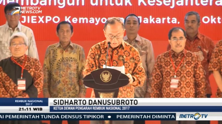 Rembuk Nasional 2017, Membangun untuk Kesejahteraan Rakyat (2)