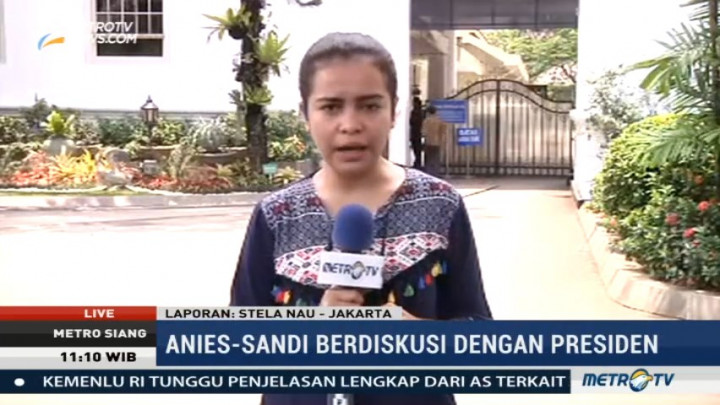 Temui Jokowi, Anies-Sandi Ingin Berdiskusi Soal Memimpin Jakarta