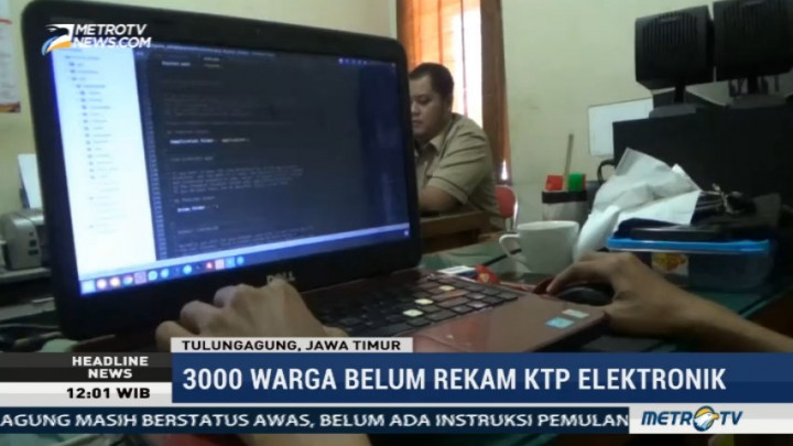 3.000 Warga Tulungagung Belum Rekam KTP-el