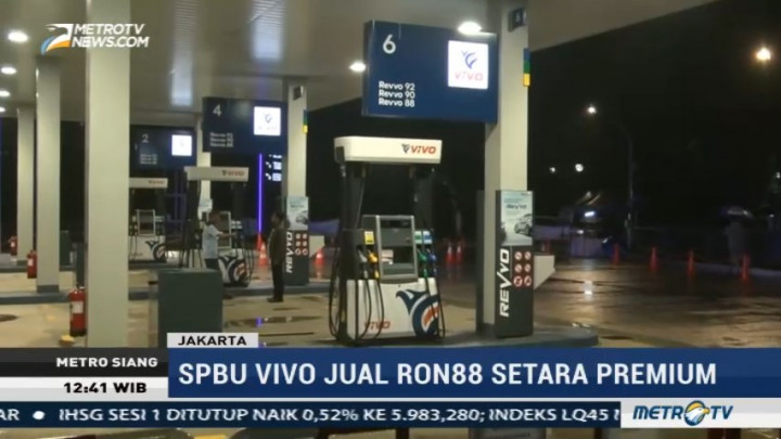 Ini Jenis BBM yang Dijual SPBU Vivo