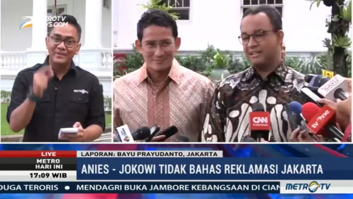 Anies: Topik yang Dibahas Ditentukan oleh Jokowi