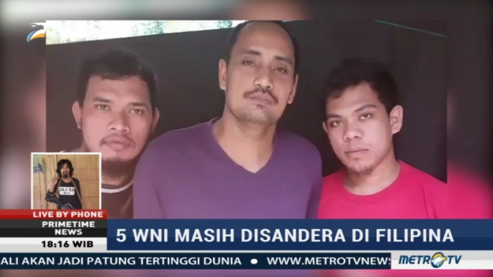 Jeritan WNI Sandera Abu Sayyaf