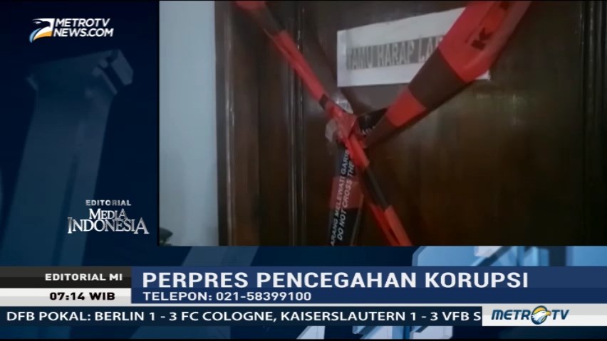 Perpres Pencegahan Korupsi