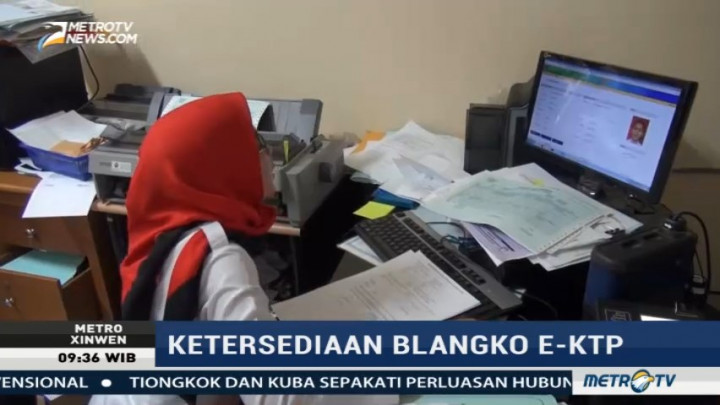 Blangko KTP-el Mulai Tersedia di DKI Jakarta